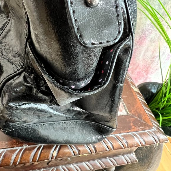 ๐M Stylish Genuine Leather - Cowhide Front Tote with Adjustable Straps - Picture 6 of 16